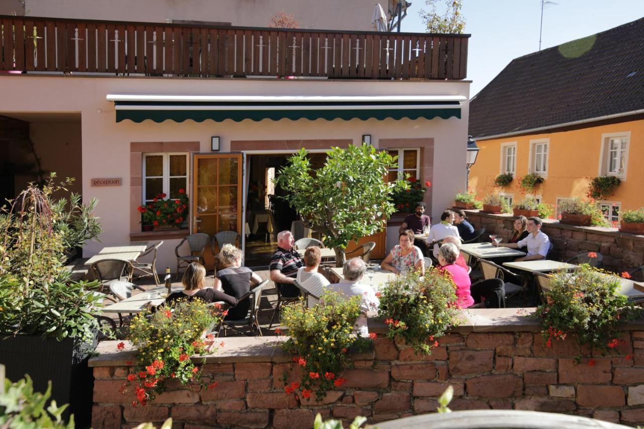 Hotel Restaurant 3 Châteaux Ribeauvillé Exterior foto